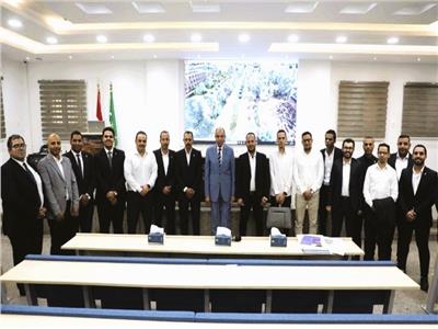 جولة تفقدية بمجمع الذكاء المكاني المتقدم