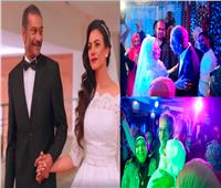  صور و فيديو | سيد رجب يحقق أمنية «يتيمة الأب» ويحضر حفل زفافها