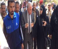 محافظ جنوب سيناء يتفقد لجان الاستفتاء على التعديلات الدستورية في شرم الشيخ