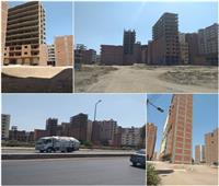 صور| عشرات الأبراج المخالفة قرب مبنى محافظة القليوبية.. و«الهجان»: القانون سيطبق بحسم