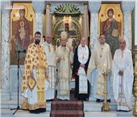 بطريرك الروم الكاثوليك يترأس صلاة القداس الإلهي بكاتدرائية القيامة  