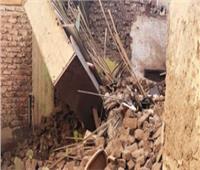 انهيار جزئي لمنزل في سوهاج دون خسائر بشرية