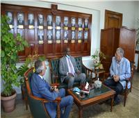نائب رئيس جامعة الإسكندرية و السفير الأوغندي يبحثا سبل التعاون المشترك 