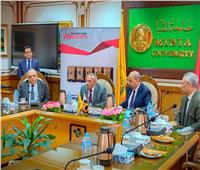 اتفاقية تعاون بين جامعة المنيا ومصر للأسمنت 