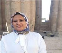 منال أبو الدهب تكشف كواليس لقائها بالرئيس السيسي في احتفالية طريق الكباش |فيديو 