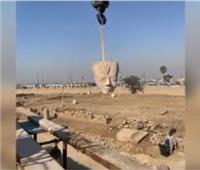 مدير معبد الأقصر يكشف تطورات تركيب تيجان تماثيل الملك رمسيس | فيديو