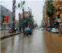سماء ملبدة بالغيوم .. الأمطار تخلي شوارع الجيزة من المارة | صور