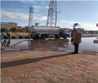 إعادة فتح الطريق الدولي«النفق - شرم الشيخ» بعد إزالة آثار السيول