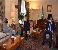 أبوالغيط يلتقي المستشارة الخاصة للأمين العام للأمم المتحدة بشأن ليبيا
