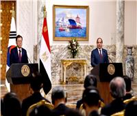 السيسي: نتطلع إلى جذب الشركات والاستثمارات الكورية لمصر