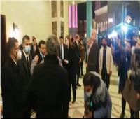 وزيرة التخطيط تقدم واجب العزاء لأسرة الكاتب الصحفي الراحل ياسر رزق | فيديو 