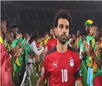 شاهد| ممر شرفي لمنتخب مصر من لاعبي السنغال 