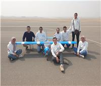 إبداع طلاب هندسة أسيوط.. صممو طائرة بدون طيار وتأهلوا لمسابقة عالمية| صور