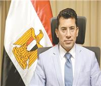 وزير الرياضة يتفقد مقر الوزارة بالعاصمة الإدارية