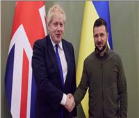 زيلينسكى: ناقشت مع رئيس وزراء بريطانيا الدعم الدفاعى لأوكرانيا