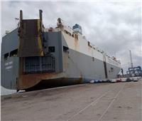 قناة السويس: موانئ المنطقة الشمالية تستقبل سفن أسمنت أبيض وصودا كاوية وسيارات