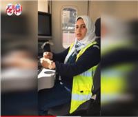 «هند».. أول قائدة مترو أنفاق في مصر: زوجي سبب التحاقي بالوظيفة| فيديو 