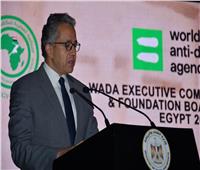 وزير السياحة والآثار يشارك في احتفال وزارة الشباب والرياضة بأعضاء «WADA»