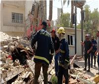 العراق.. انهيار مبنى مطعم وسط بغداد وعدد من الأشخاص محاصرين بداخله