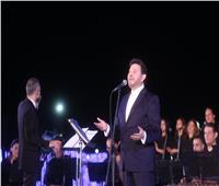 هاني شاكر يتألق فى افتتاح مهرجان السويس للموسيقى