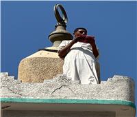 شاب يصعد مئذنة مسجد بالإسكندرية ويخطب في الناس.. والأمن: «مريض نفسي»