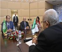 لعمامرة يبحث مع وفد الجامعة العربية ترتيبات عقد القمة العربية بالجزائر