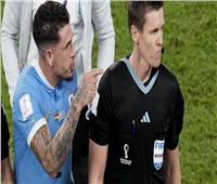 كأس العالم 2022| لاعب أوروجواي معرض للإيقاف لـ 15 مباراة.. لهذا السبب 