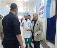 وكيل وزارة الصحة بالشرقية يتفقد مستشفيات منيا القمح والسعديين