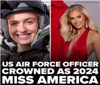 «ملكة جمال أمريكا» برتبة ملازم ثاني في القوات الجوية| صور 