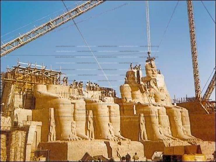 نقل معبد أبو سمبل