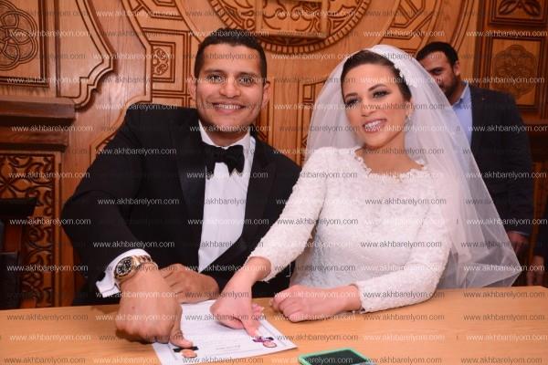 نجوم الرياضة يحتفلون بزفاف عمر ربيع ياسين