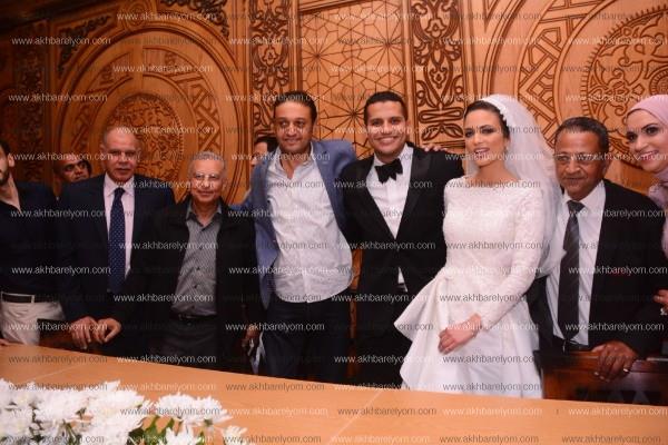 نجوم الرياضة يحتفلون بزفاف عمر ربيع ياسين