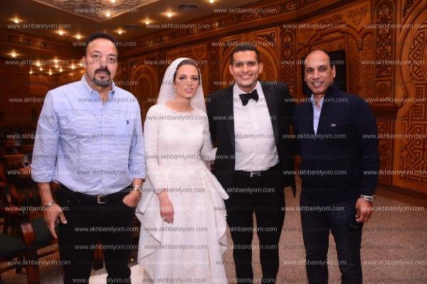 نجوم الرياضة يحتفلون بزفاف عمر ربيع ياسين