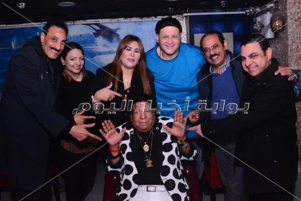 أصدقاء شعبان عبد الرحيم يحتفلون بعيد ميلاده
