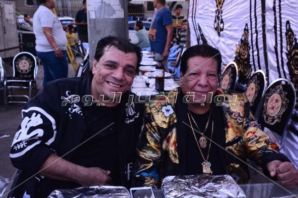 شعبولا والشيخ وحجاج بحفل إفطار «المطربين الشعبيين»