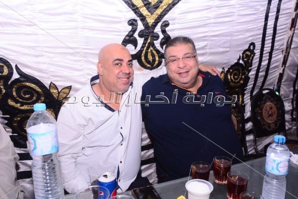 شعبولا والشيخ وحجاج بحفل إفطار «المطربين الشعبيين»