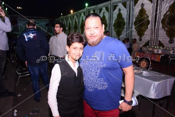 شعبولا والشيخ وحجاج بحفل إفطار «المطربين الشعبيين»