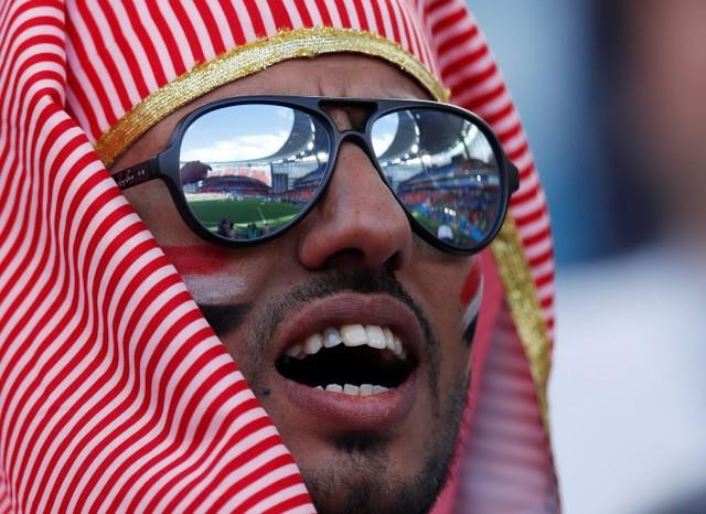 جماهير مصر وأوروجواي تُزين ملعب «إيكاترينبرج أرينا»