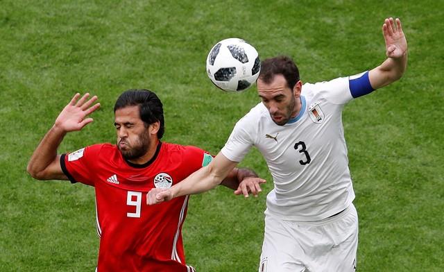 مصر تخسر أمام أوروجواي بهدف في كأس العالم
