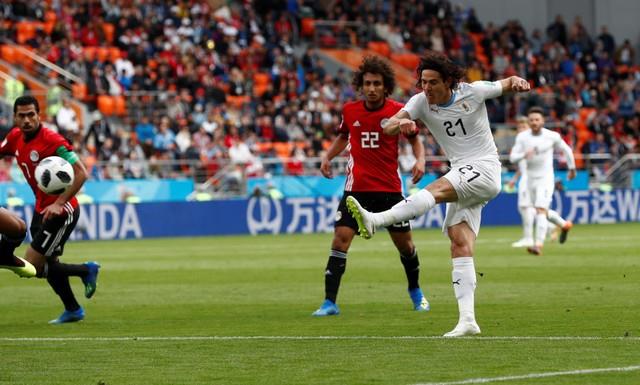 مصر تخسر أمام أوروجواي بهدف في كأس العالم