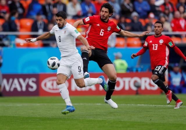 مصر تخسر أمام أوروجواي بهدف في كأس العالم