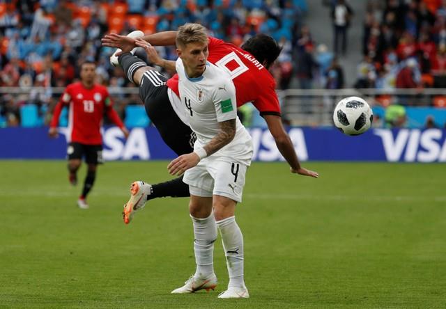 مصر تخسر أمام أوروجواي بهدف في كأس العالم