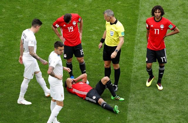 مصر تخسر أمام أوروجواي بهدف في كأس العالم