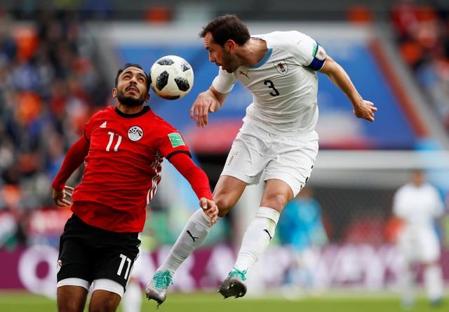 مصر تخسر أمام أوروجواي بهدف في كأس العالم