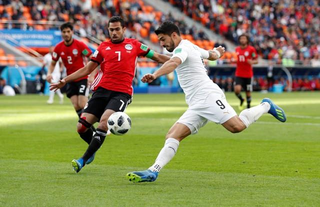 مصر تخسر أمام أوروجواي بهدف في كأس العالم
