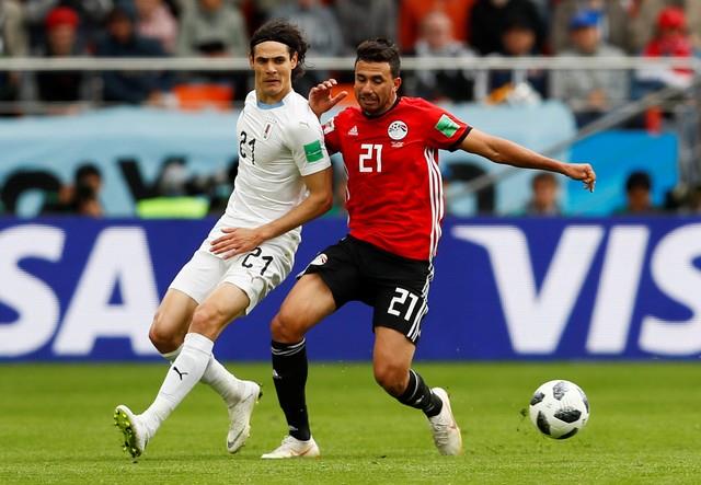 مصر تخسر أمام أوروجواي بهدف في كأس العالم