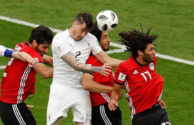 مصر تخسر أمام أوروجواي بهدف في كأس العالم
