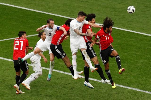 مصر تخسر أمام أوروجواي بهدف في كأس العالم
