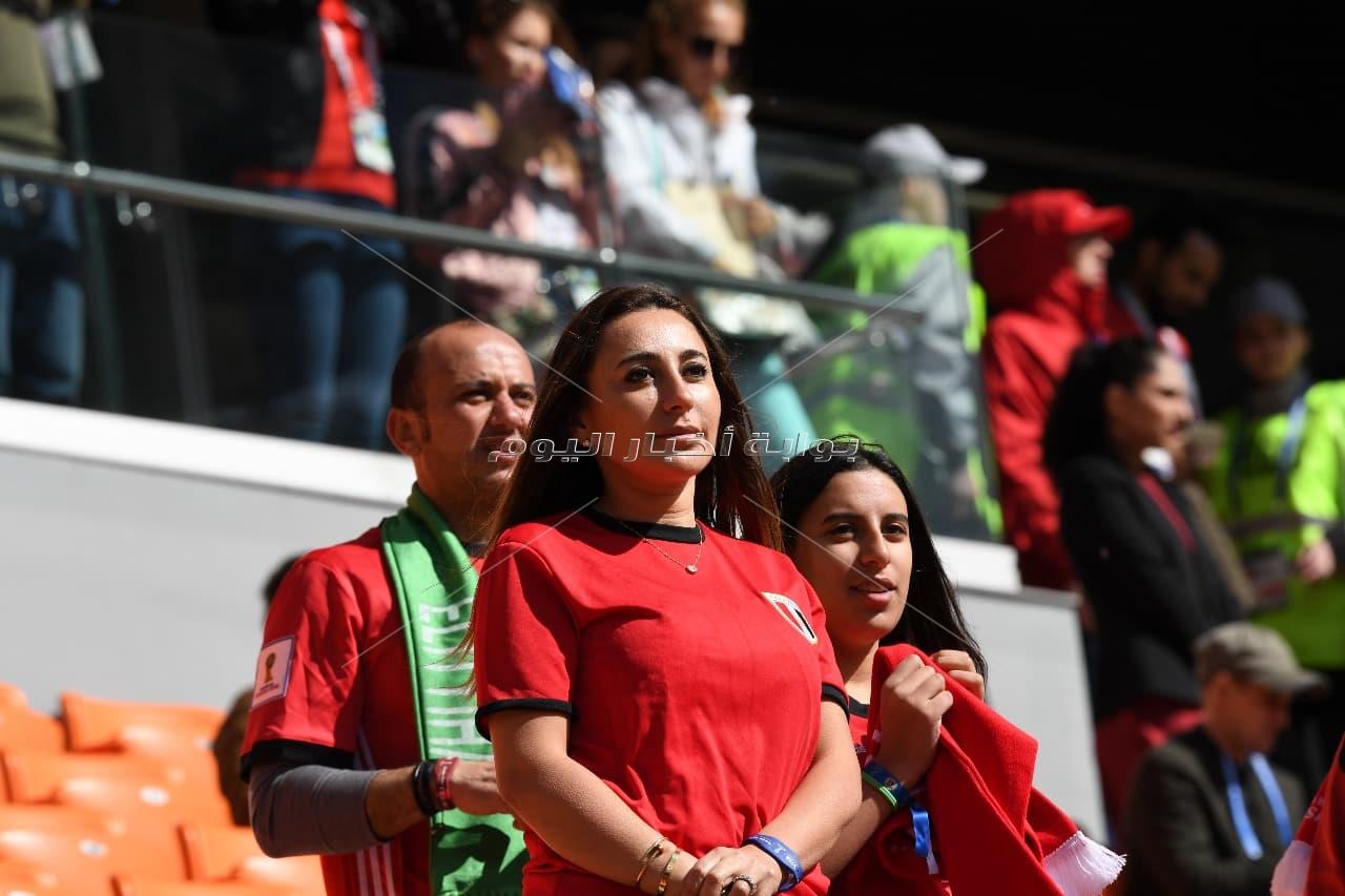 عدسة «بوابة أخبار اليوم» ترصد أجواء مباراة مصر وأوروجواي بروسيا - - تصوير : إيهاب عيد
