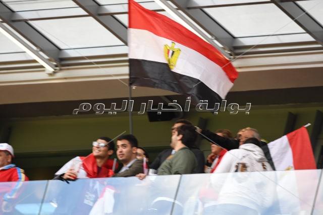 عدسة «بوابة أخبار اليوم» ترصد أجواء مباراة مصر وأوروجواي بروسيا - - تصوير : إيهاب عيد